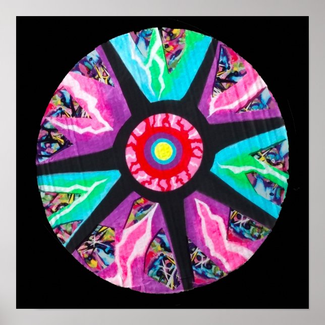 Poster O Olho Piercing (Frente)