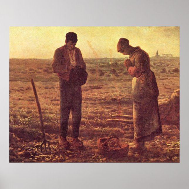 Poster O Orador Angélico A Virgem de Anunciação Maria (Frente)