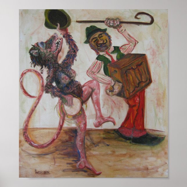 Poster O Orgão Grinder (Frente)