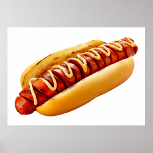 Poster O orgulho gay artístico do Hotdog do SlipperyJoe 