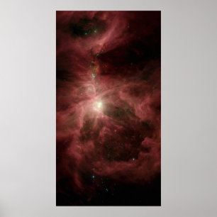 Pôster O Orion de Spitzer