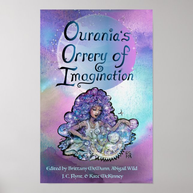 Poster O Orrery da Imaginação de Ourania (Frente)