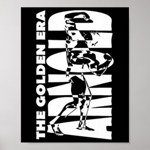 Poster O Ouro Era Arnold Bodybuilding