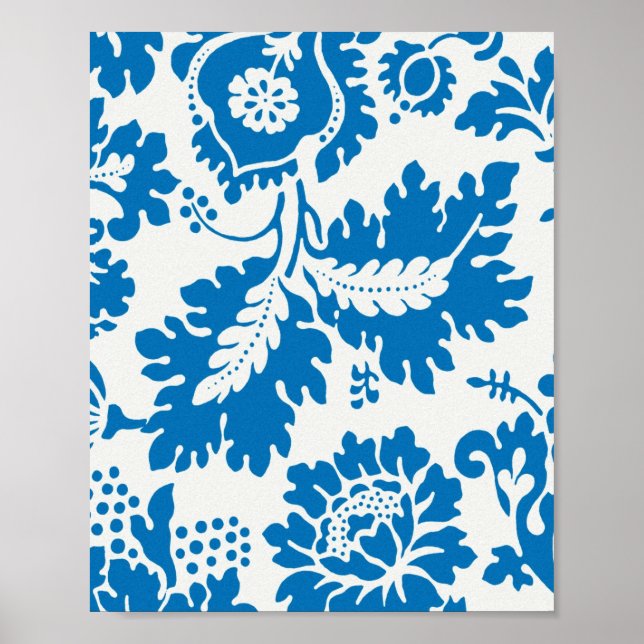 Poster O padrão veneziano de William Morris (Frente)