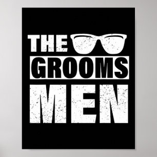 Poster O Padrinho de casamento de Bachelor Party Stag Gro