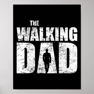 Poster O Pai Andando Padre Oferece Morto De Homem Retro V