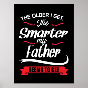 Poster O pai Deu Aos Mais Velhos Que Eu Fico Mais Intelig