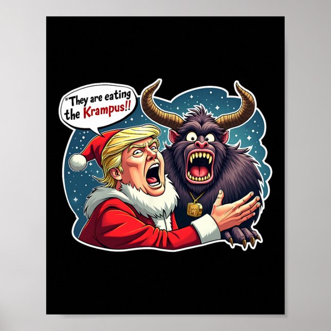 Poster O Pai Natal Está Comendo Kr (Frente)