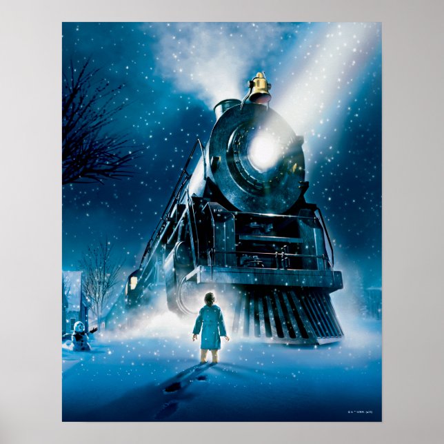 Poster O Pajama Polar Express (Frente)