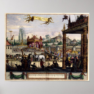 Pôster O palácio do Emporer chinês 166?