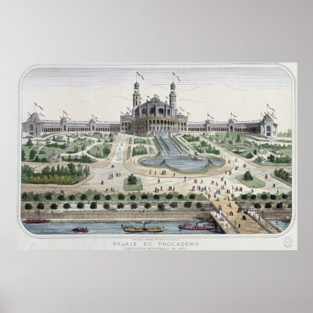 Poster O Palais de Trocadero (Frente)