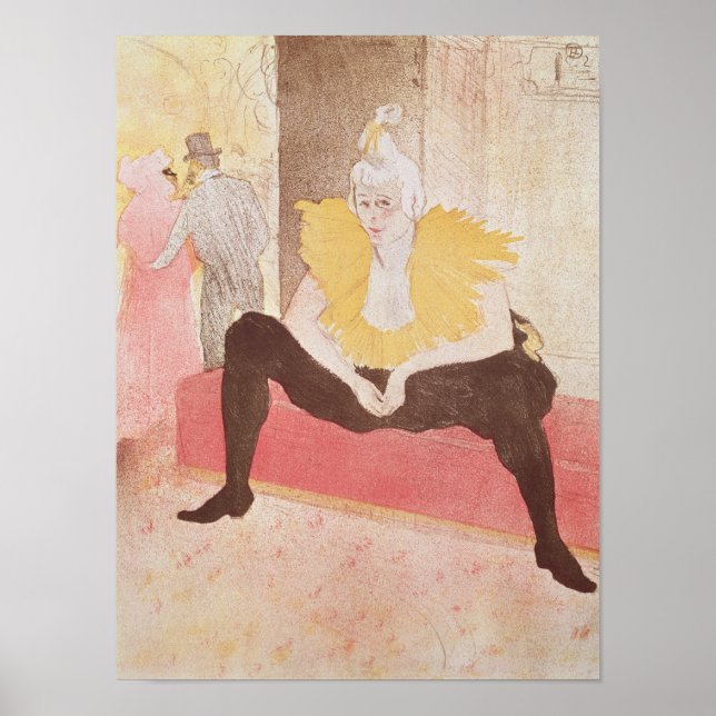 Poster O Palhaço Cha-U-Kao, 1896 (Frente)