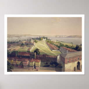 Pôster O panorama de Constantinople, chapeia 22 'do Sof