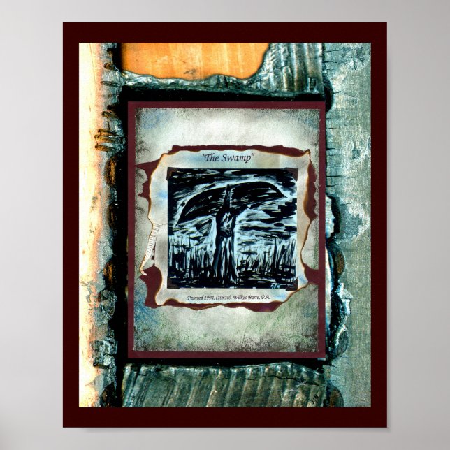 Poster O pântano (Frente)