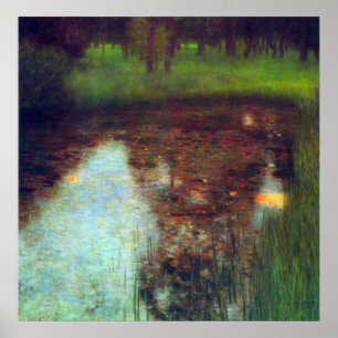 Pôster O pântano de Gustav Klimt