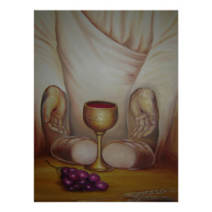 Pôster O Pão da Vida: Sagrada Eucaristia