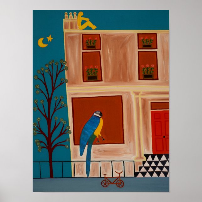 Poster O papagaio do Bush de Shepherd em 2007 (Frente)