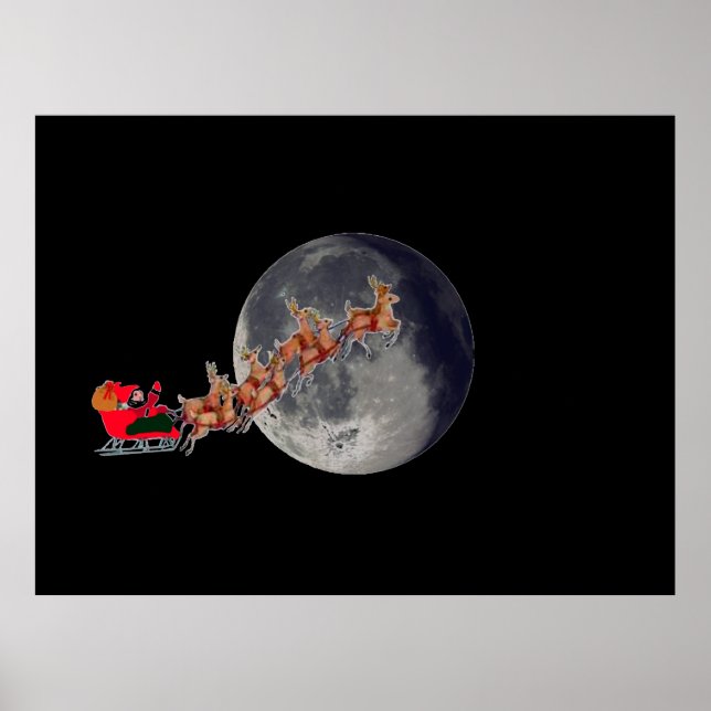 Pôster O Papai Noel Está Chegando à Cidade (Frente)
