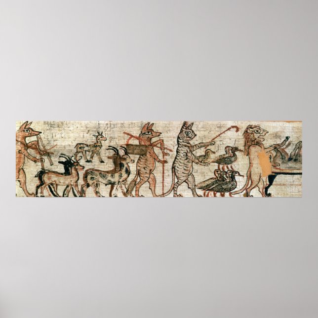 Poster O Papiro Satírico (Frente)