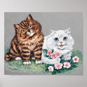 Poster O Par Mais Doce, Louis Wain