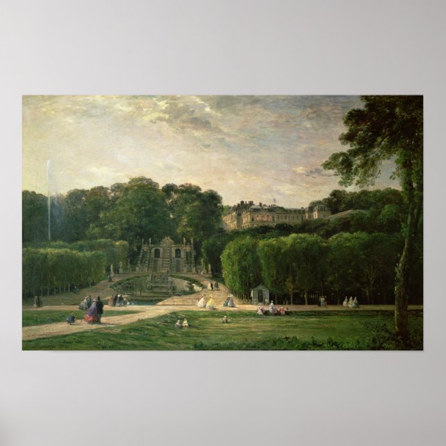 Pôster O Parque na Rua, Nuvem, 1865 (Frente)