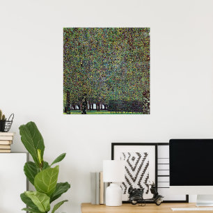 Poster O Parque por Gustav Klimt, Arte Novo Vintage