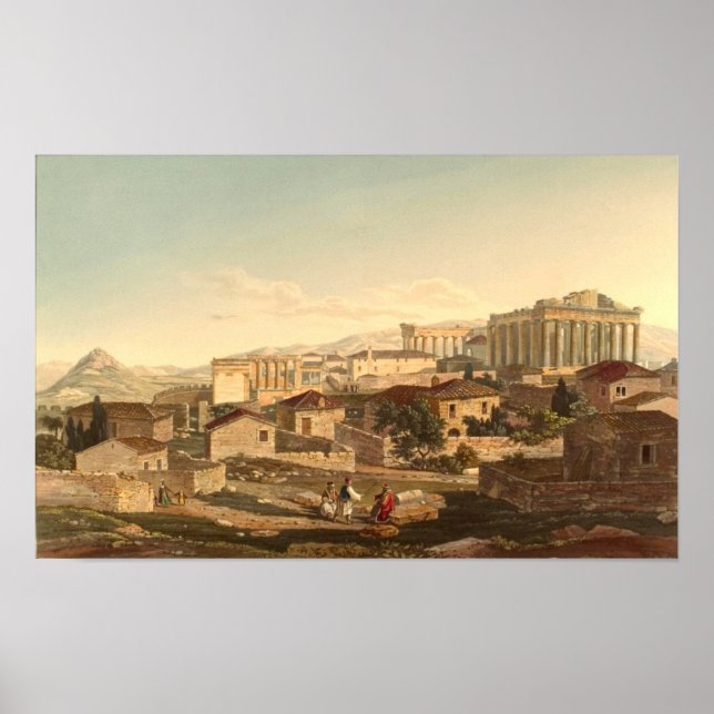 Pôster O Parténon (Frente)