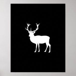 Poster O partido de solteiro preto e branco do partido de