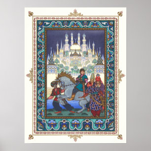 Pôster O pássaro de fogo de Boris Zvorykin