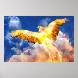 Poster O Pássaro Phoenix SUPERA SEUS PROBLEMAS