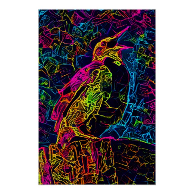 Pôster O pássaro Solitário 3 (Frente)