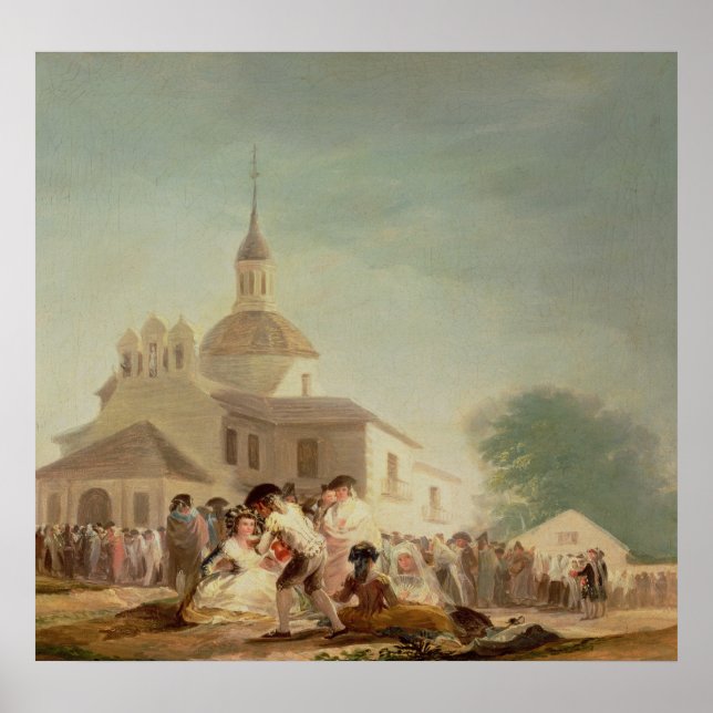 Pôster O Patrimônio de San Isidro, Madrid, 1788 (Frente)