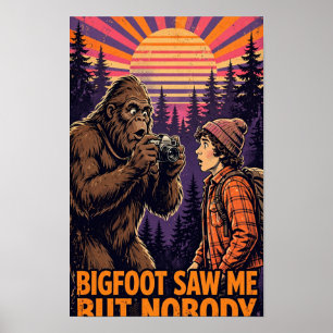 Poster O Pé-Grande Me Fotografou Momento Divertido de Sas