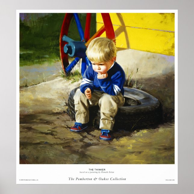 Poster O Pensador (Frente)