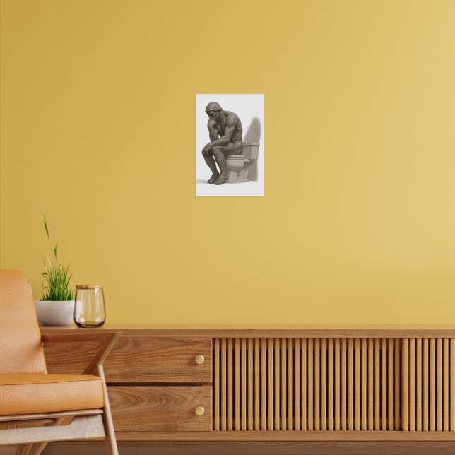 Poster O Pensador no Trono (Sala de Estar 2)