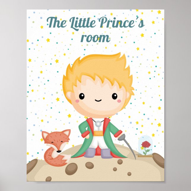 Poster O Pequeno Príncipe Little Prince (Frente)
