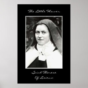 POSTER O PEQUENO SANTO DE FLOR DO LISIEUX