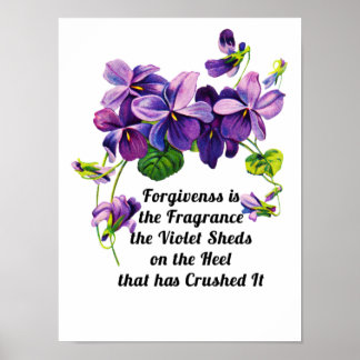 Poster O Perdão é a Fragrância