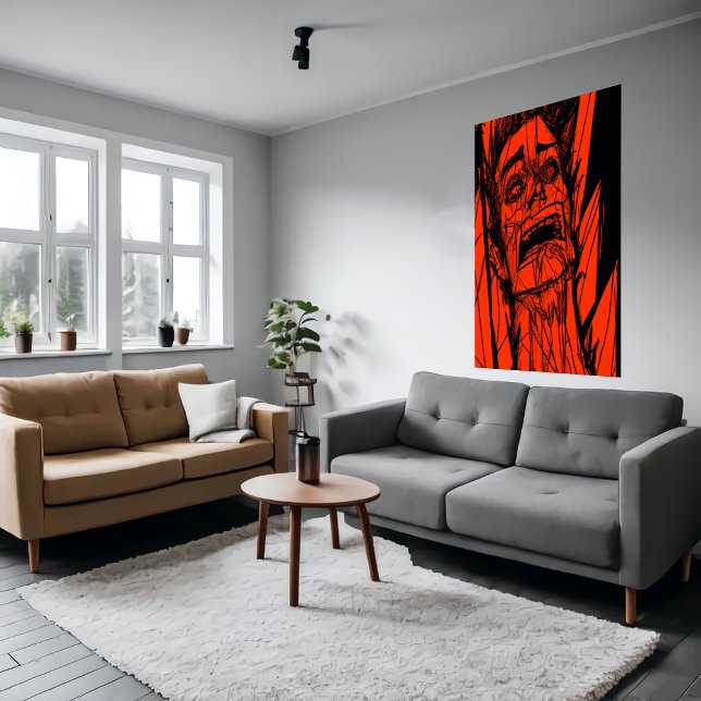 Poster O pesadelo de que nunca acordei | Arte AI (Criador carregado)