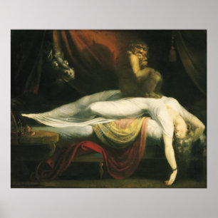 Pôster O pesadelo, Henry Fuseli