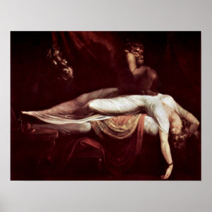 Pôster O pesadelo por Henry Fuseli