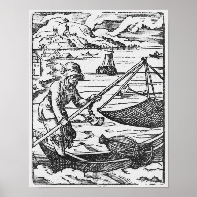 Pôster O pescador (Frente)