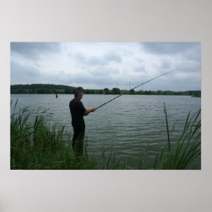 Poster O pescador à noite