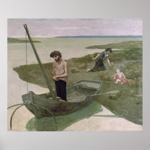 Poster O pescador pobre, 1881