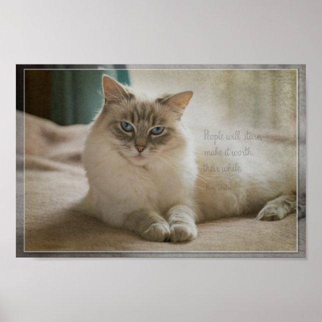 Pôster O Pessoas ficará em espera (Frente)