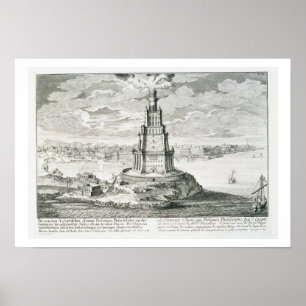 Pôster O Pharos de Alexandria, chapeia 9 'de Entwurf ei