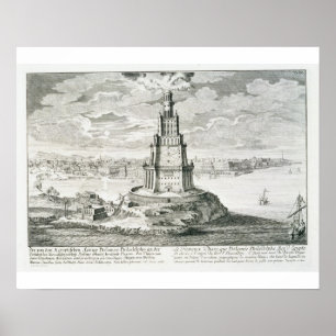 Pôster O Pharos de Alexandria, chapeia 9 'de Entwurf ei
