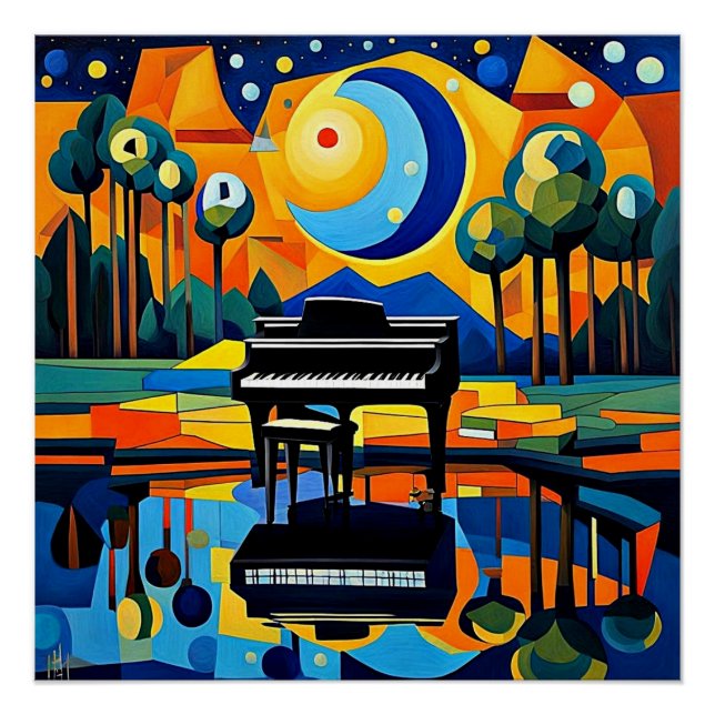 Pôster O Piano aguarda (Frente)