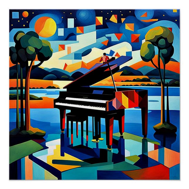 Pôster O Piano aguarda 5 (Frente)