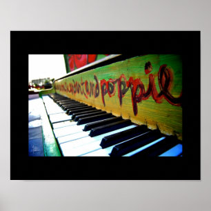 Poster O piano, Denver do centro [impressão da arte]